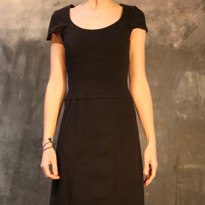 DVF Black Cocktail Dress